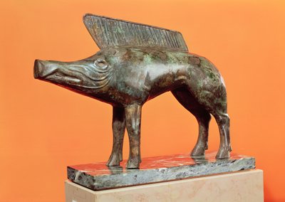 Un cinghiale, da Neuvy-en-Sullias da Gallo Roman